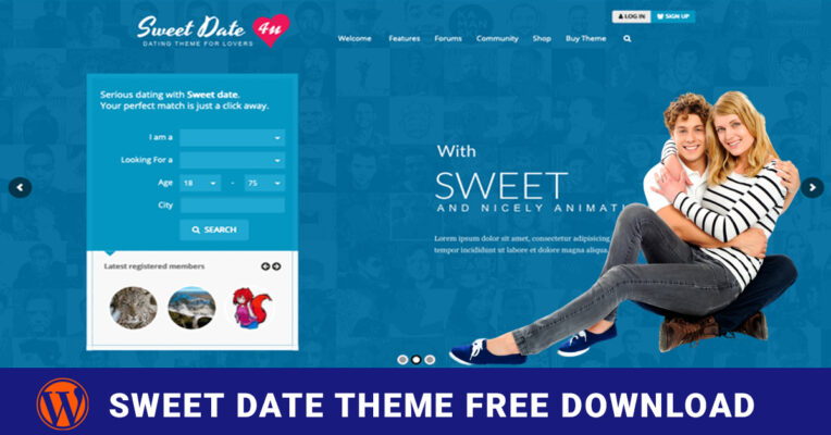 Sweet Date Theme Free Download